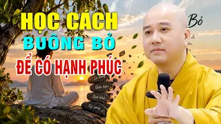 Muốn Hạnh Phúc, Hãy Học Cách Buông Bỏ _ Pháp Thoại Thầy Thích Pháp Hòa