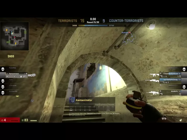 CS:GO Grenade Fail