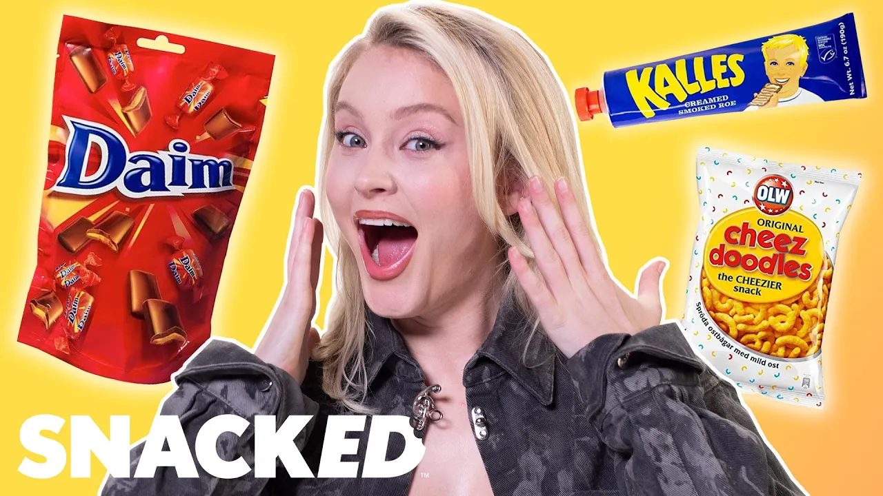 Zara Larsson Breaks Down Her Favorite Snacks   Snacked