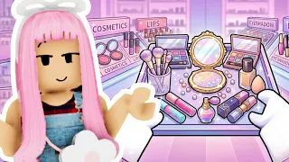 Ya pude poner mi tienda de maquillaje en Roblox