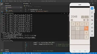 Automating 2048 Android using Python ADB and OpenCV