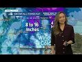 Big change in the weather pattern