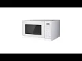 Sharp 0 7-cu ft 700-Watt Countertop Microwave White
