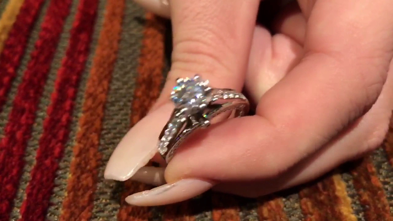 PLATINUM CEYLON SAPPHIRE RING - Part 1