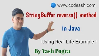 StringBuffer reverse Method in Java Does StringBuffer have reverse method