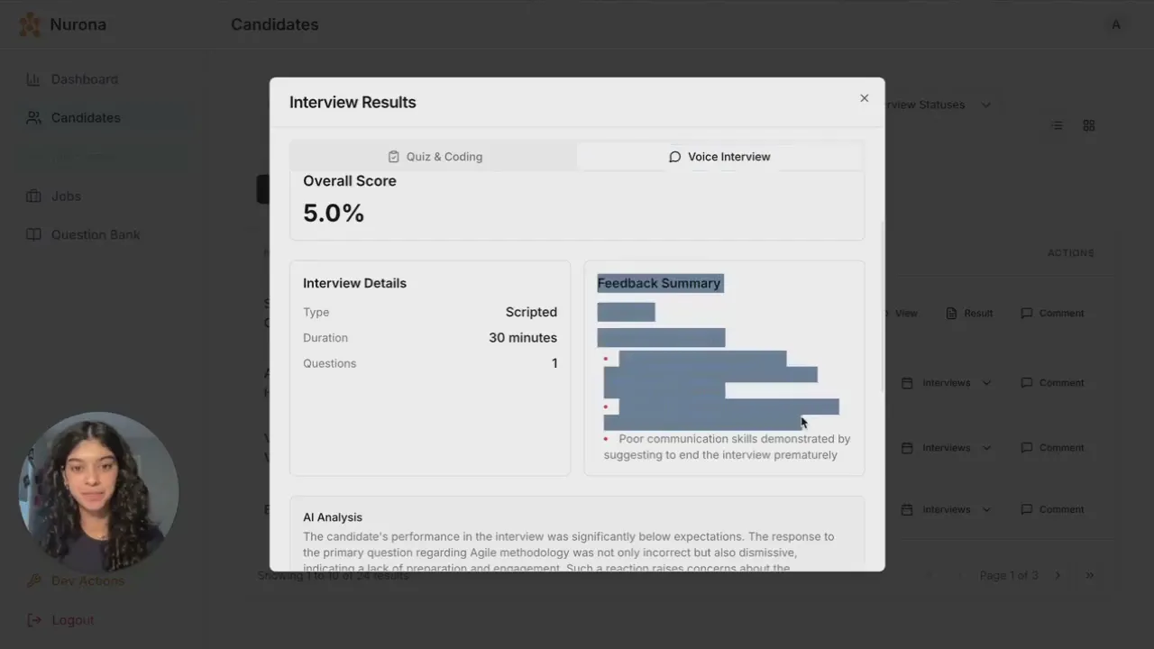 Unbiased Candidate Evaluation