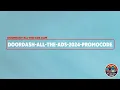 DoorDash Sweepstakes Code Super Bowl LVIII 58 2024 Commercial