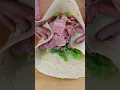 How to fold a lunch wrap so it doesn't fall apart!