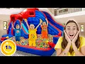 Lagu Chris turns House into a Trampoline park | Kids develop creativity and imagination