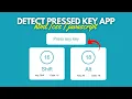 Detect Pressed Key with HTML CSS JavaScript Key Press Event Tutorial for Beginners
