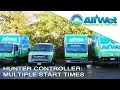 How To Set Multiple Start Times on a Hunter Irrigation Controller