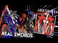 Lagu I made Texas Alter's Swords from Arknights.