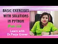 Educational Python Exercises S - 22 Computer Competition CBSE