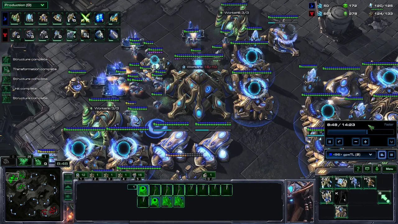 PvT - Normal Game - Default Macro Defensive Play #2