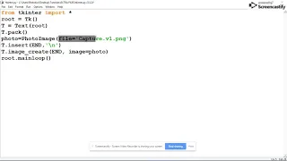 Exploring Python Graphics ADVANCED - Text Widget and Images