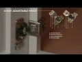 Hinge Drawer Adjustments