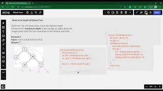 Interview Questions Maximum Depth of Binary Tree DFS JavaScript NodeJS leetcode Trees