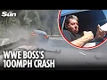 Lagu Horrifying moment WWEs Vince McMahon smashes Bentley into car at 100mph