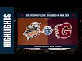 Highlights |  Challenge Cup Final 2024 - Sheffield Steelers v Guildford Flames -