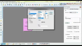 Steps for creating ID card by using ID Card Maker Software