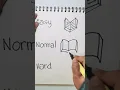 How to draw a book from easy to hard tutorial