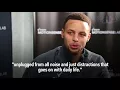 Steph Curry Explains Floating Light