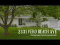 2331Vero Beach Ave Vero Beach Florida McAnsh Park Mazie Regan Florida Real Estate