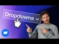 Webflow Dropdowns How to fix closing animations on mobile