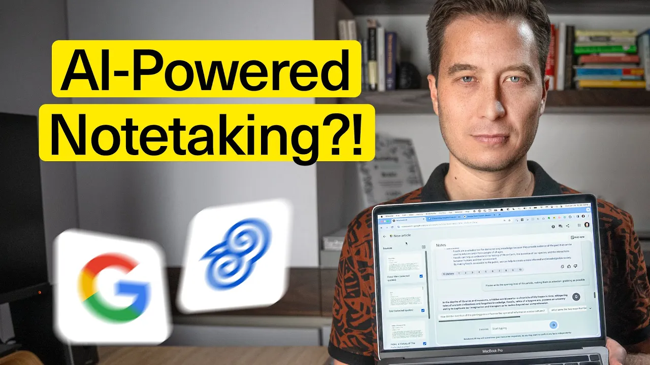 Outline Video How to Use NotebookLM (Google's New AI Tool)