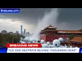 Download Lagu “City of 22 Million Crushed: Monster Typhoon \u0026 Giant Hail Devastate Beijing”