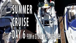 Family cruise day 6. A relaxing sail to Fambridge plus other stuff