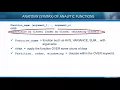 Syntax of Analytic Functions in Oracle SQL