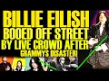 Lagu Billie Eilish BOOED OFF STREET By LIVE CROWD! After Stolen Land \u0026 ICE Comments At Grammys DISASTER!