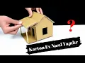 Download Lagu Küçük Bir Karton Ev Nasıl Yapılır ?  (GÜZEL VE KOLAY)
