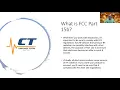 Title 47 of the Code of Federal Regulations CFR Part 15 - FCC Testing and Certification