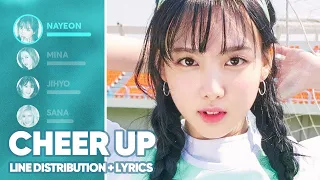 Download TWICE - Cheer Up (Line Distribution + Lyrics Color Coded) PATREON REQUESTED MP3