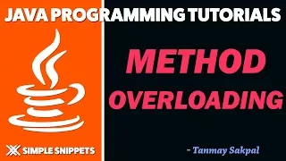 Java Method Overloading Constructor Overloading with Program Example