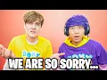 Download Lagu we're super sorry...