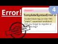 TemplateSyntaxerror at Invalid block tag on line static expected endblock python 2022