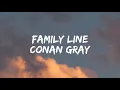 Download Lagu Conan Gray - Family Line [Lyrics]