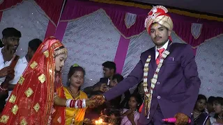 indian village bagheli shadi suraj sang rinki ka vivah barat nikashi u0026 jaymala shadivivah