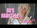 1986 Hair Tutorial 80s-Inspired Voluminous Hairstyle to Match My Throwback Makeup