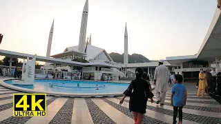 faisal mosque islamabad complete tour history with inside view fifth largest mosque in the world 4k