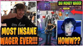 CLIX Goes FULL TRYHARD Against PETERBOT SQUAD In the MOST INSANE 4v4 BOX FIGHT WAGER