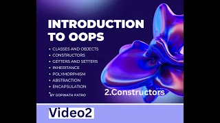 Java Constructors Explained Default Parameterized Overloaded Constructors Part 2 - OOP