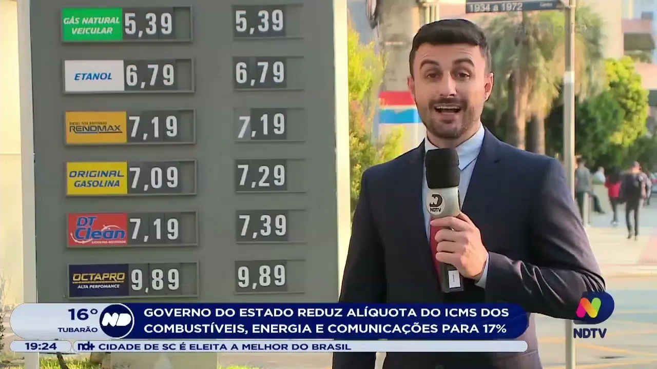 Santa Catarina reduz alíquota do ICMS para 17%