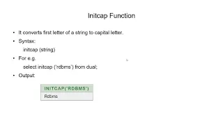 String Functions in SQL - Part I
