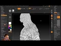 PavWork 21 Cavity and AO Maps in ZBrush