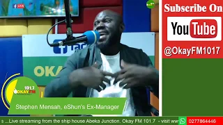 eshuns ex manager reacts to dating allegations