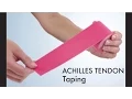Achilles Tendon Taping